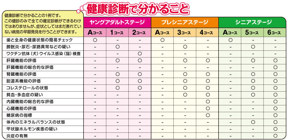 ワンちゃんネコちゃん向け 秋の健康診断のお知らせ｜診療紹介｜心と体 